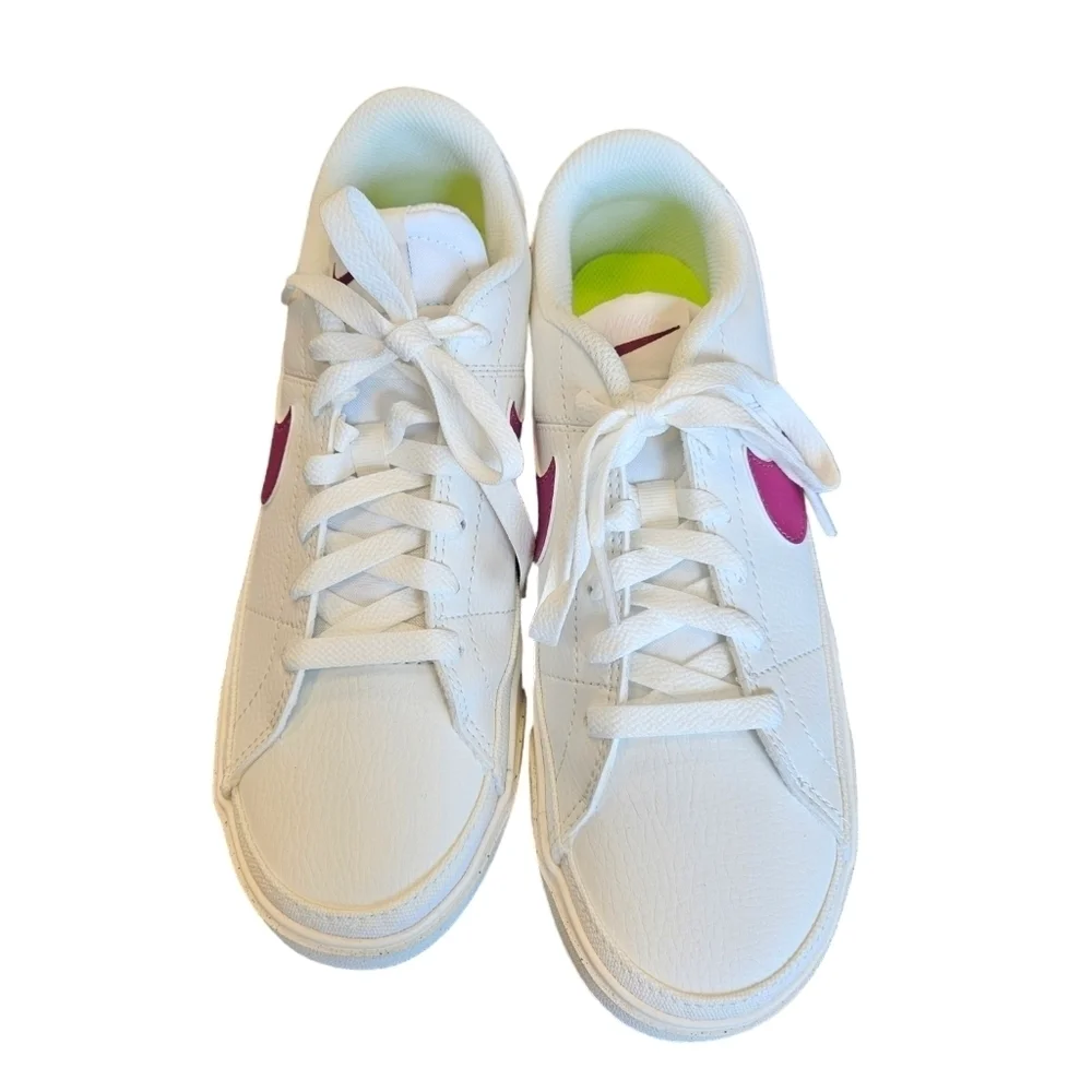 Nike Court Legacy Trainers Sneakers in White NEW Womens
